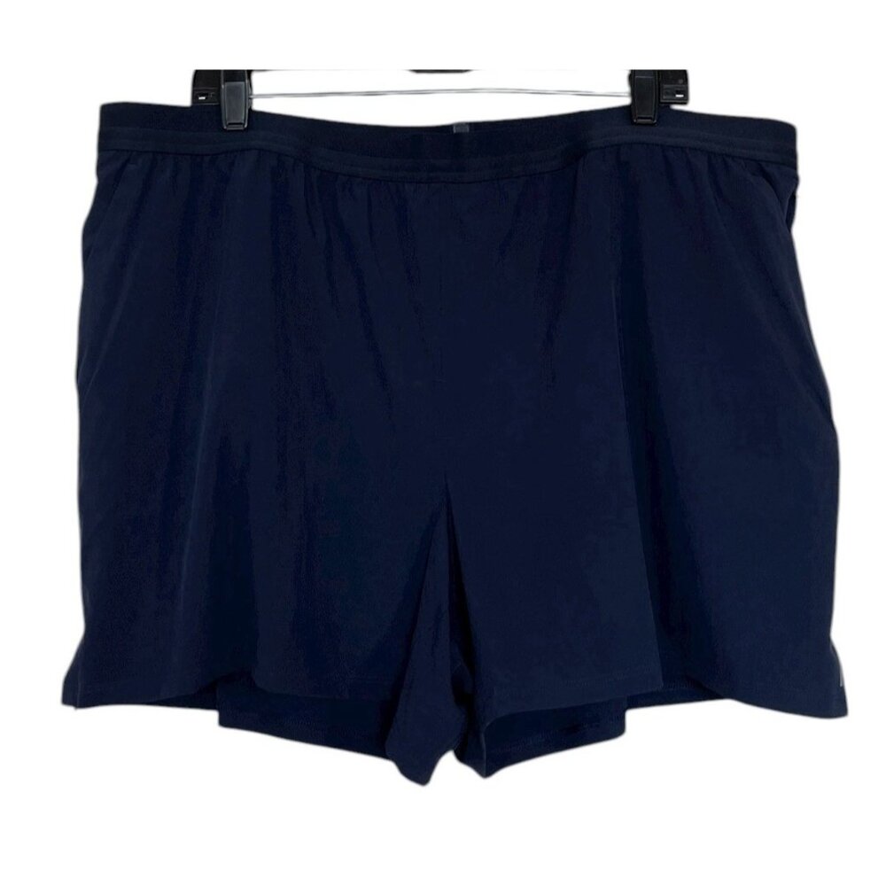 VRST Mens Shorts Size XXL Relaxed Fit Accelerate 5” Brief Lined Dark Navy